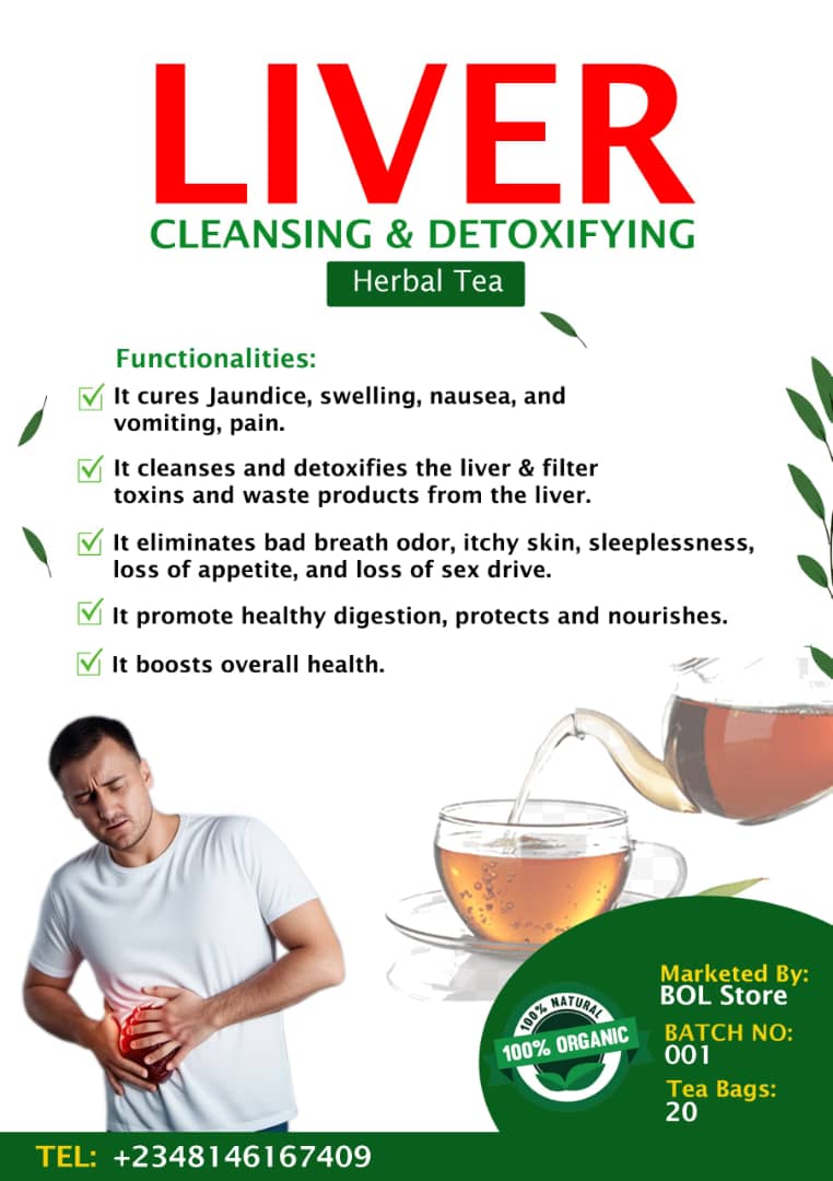 Liver Cleansing and Detox Herbal Tea Product